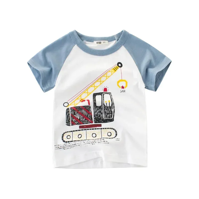 Cartoon Short Sleeve T-Shirt