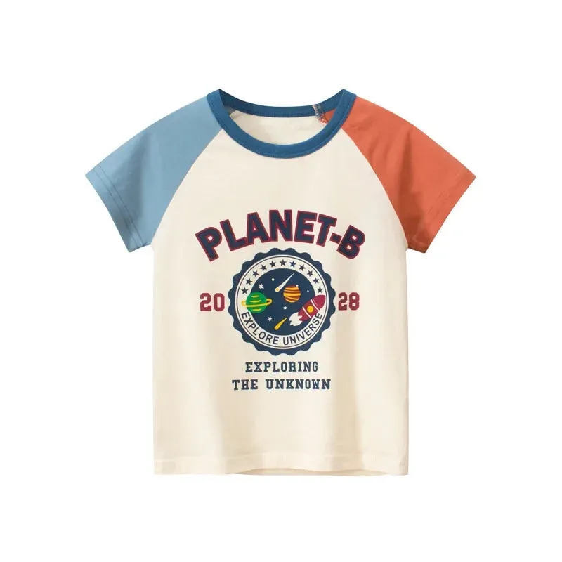 Cartoon Short Sleeve T-Shirt