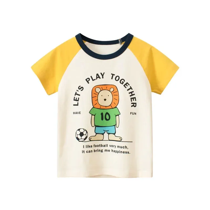 Cartoon Short Sleeve T-Shirt
