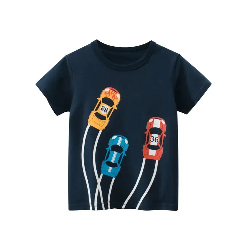 Cartoon Short Sleeve T-Shirt