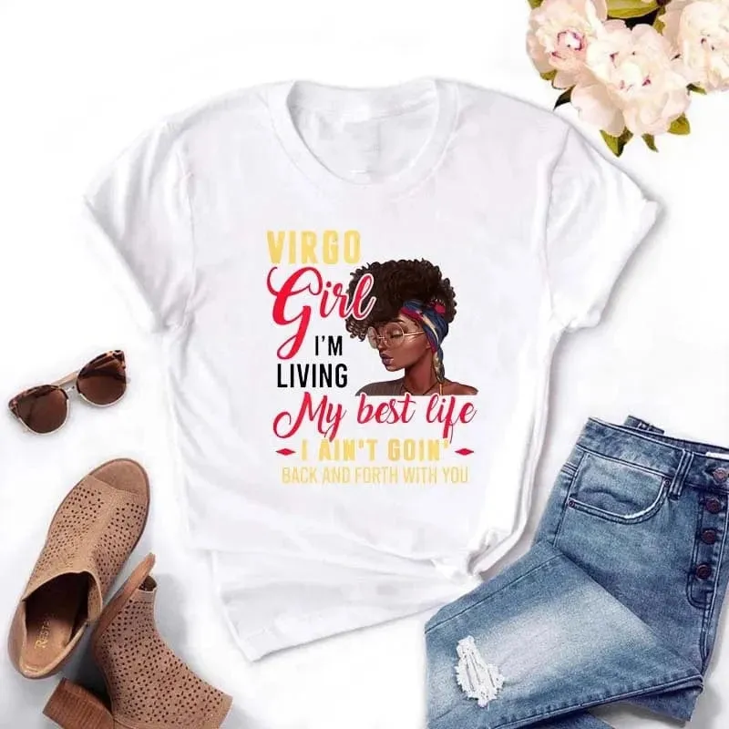 Casual Queen Print T-Shirt