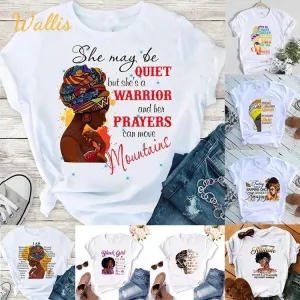 Casual Queen Print T-Shirt