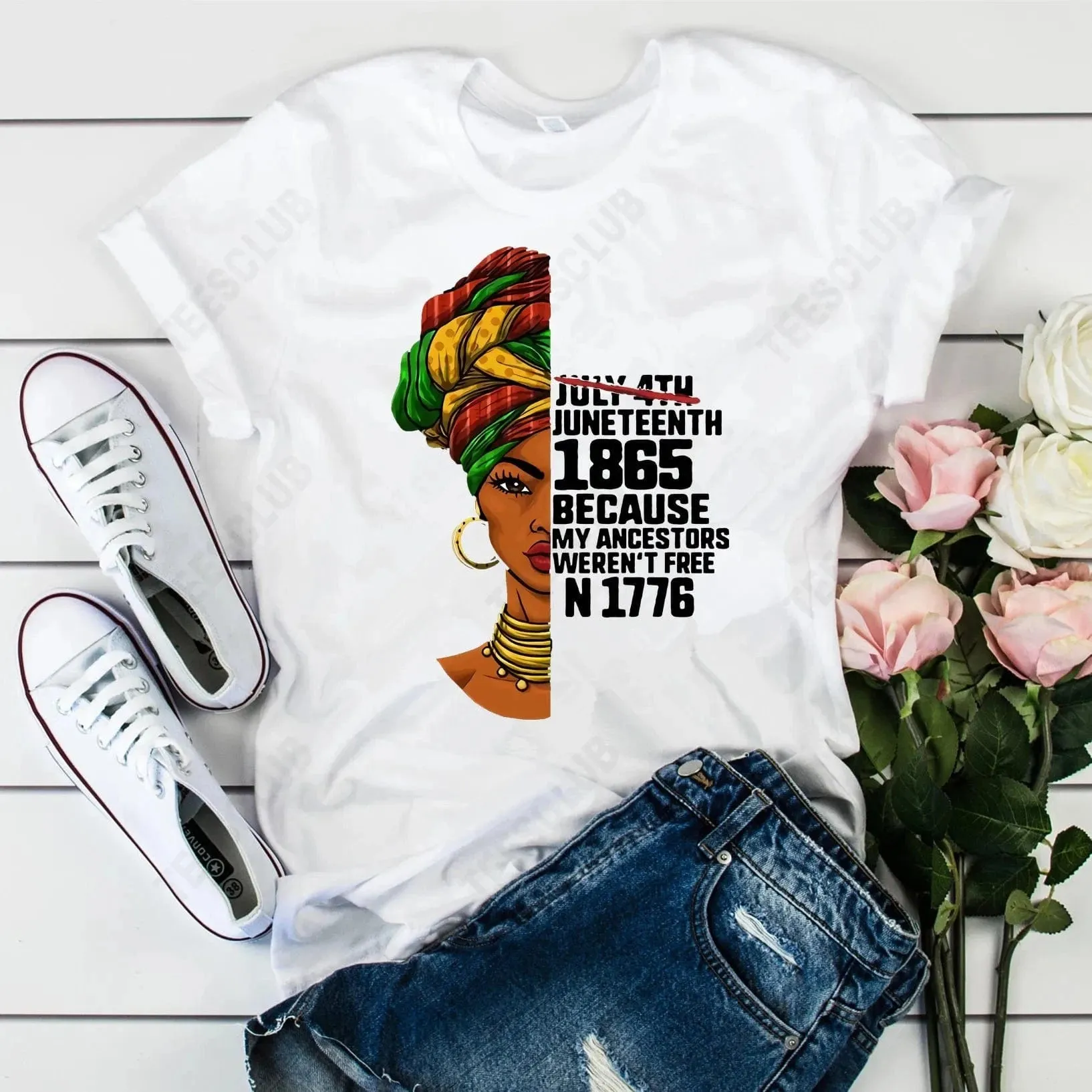 Casual Queen Print T-Shirt