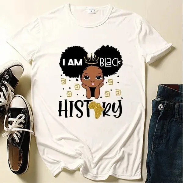 Casual Queen Print T-Shirt