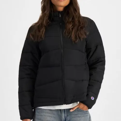 Champion Womens Rochester Lightweight Puffer Jacket Black