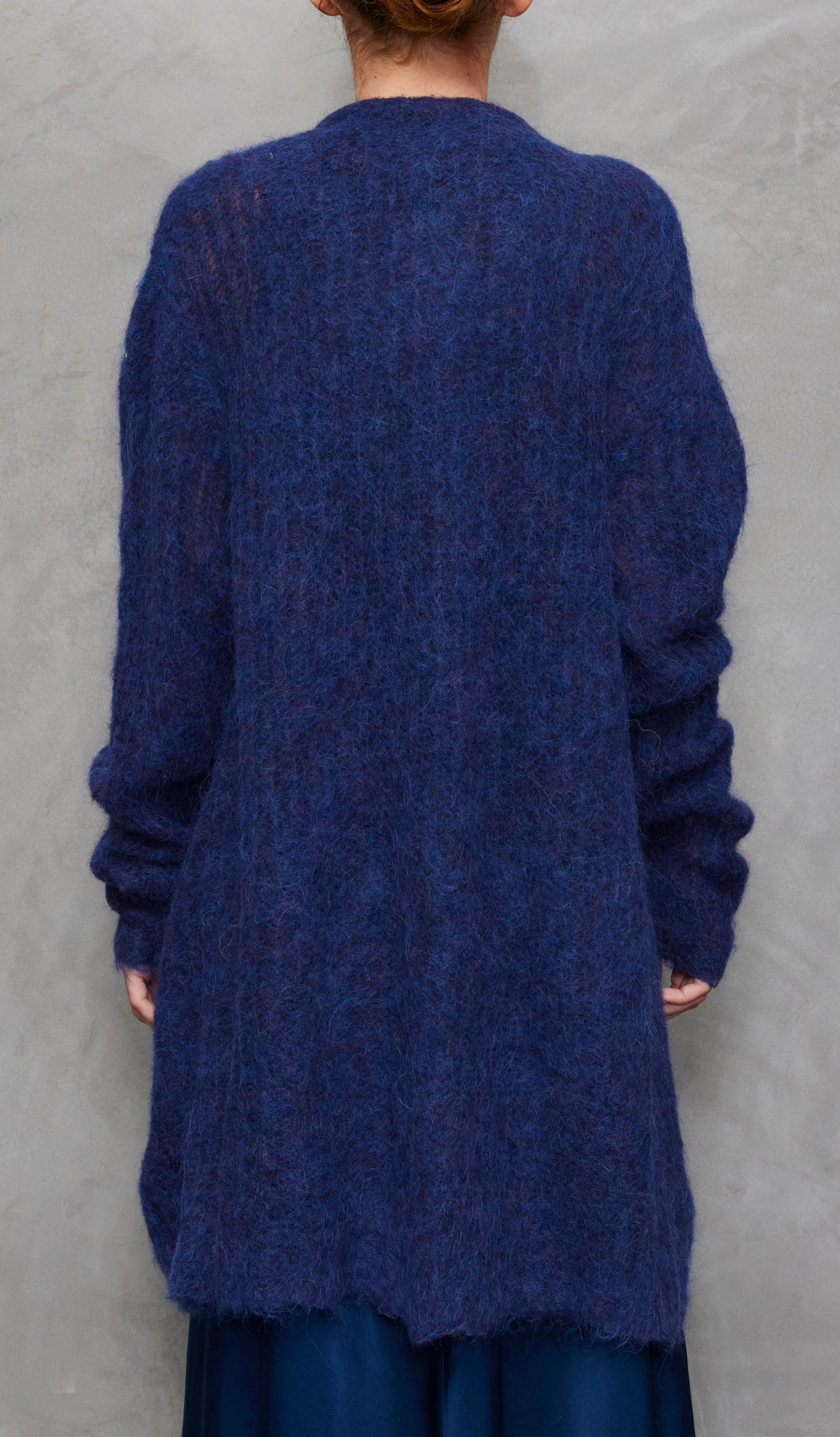 Charlotte's Web Cardi in Indigo