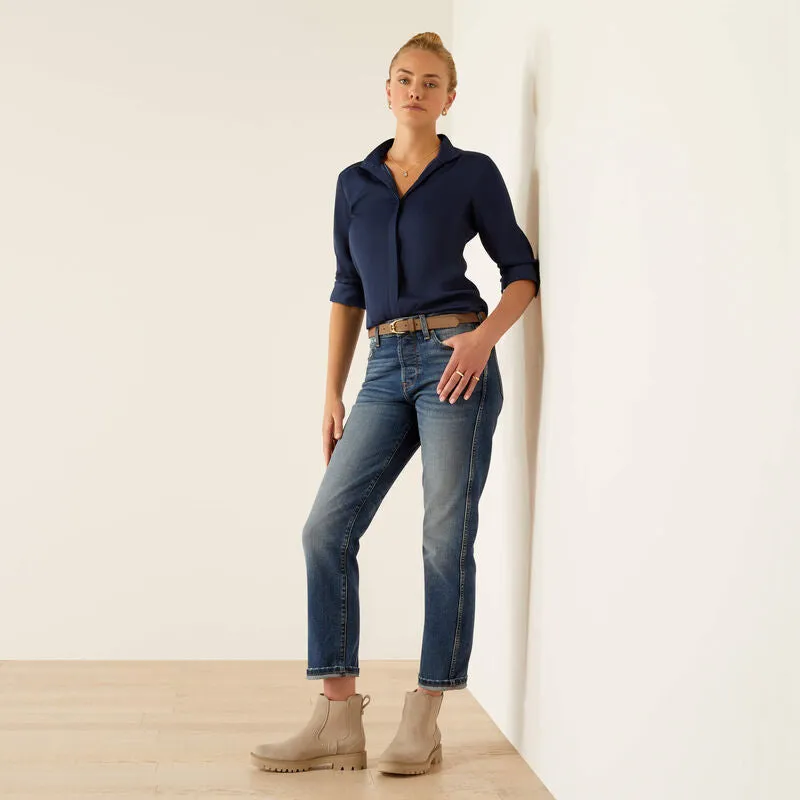 Charolais Blouse Navy