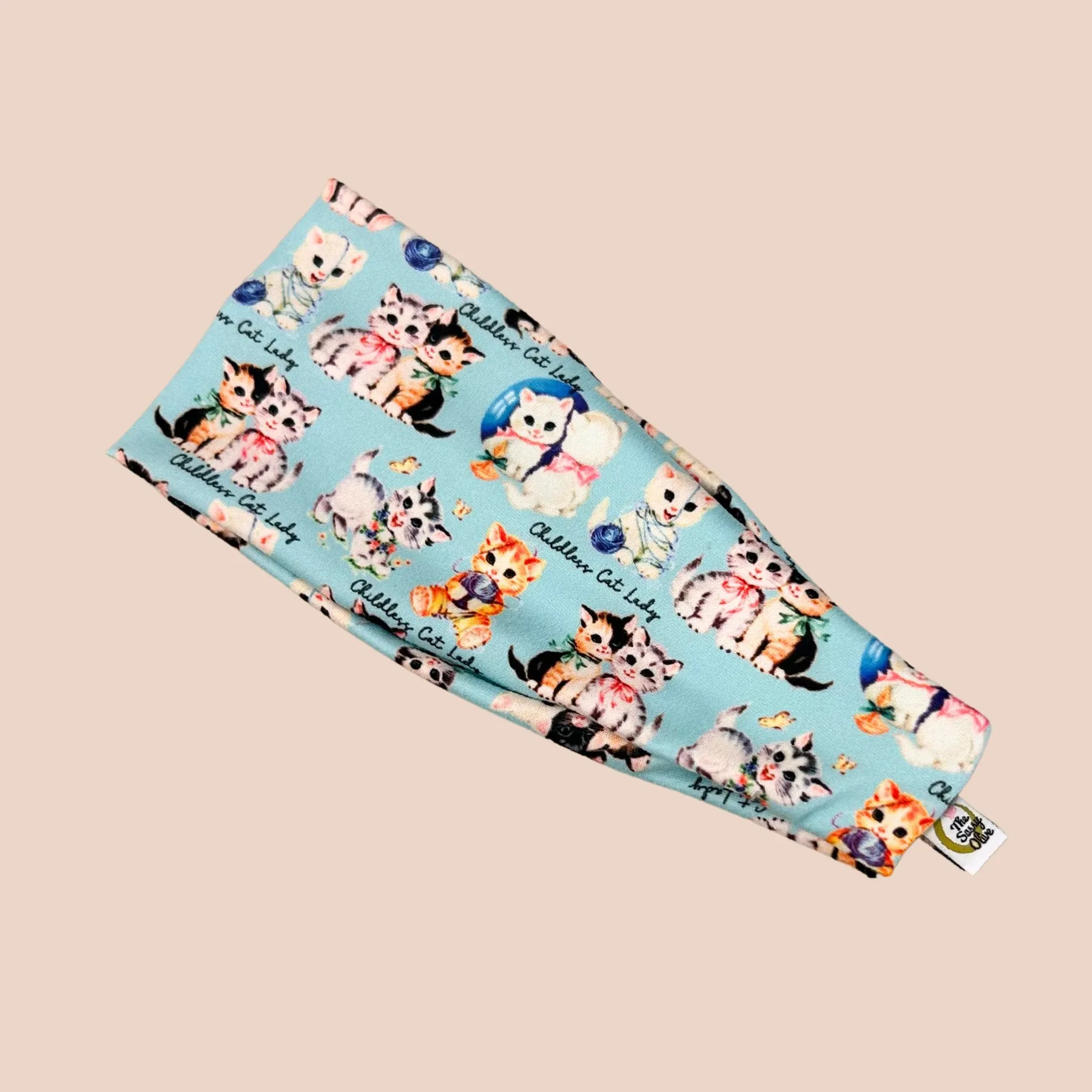 Childless Cat Lady Stretch Headband