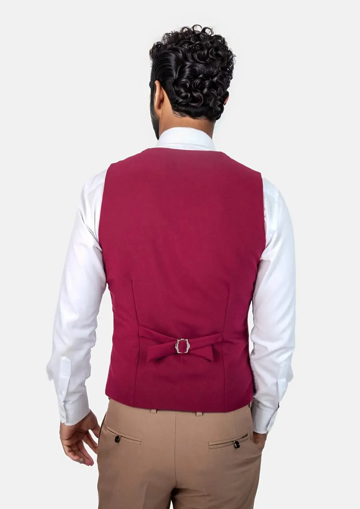 Claret Red Vest