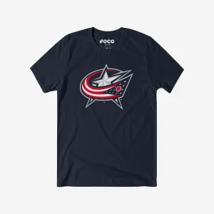 Columbus Blue Jackets Primary Logo T-Shirt