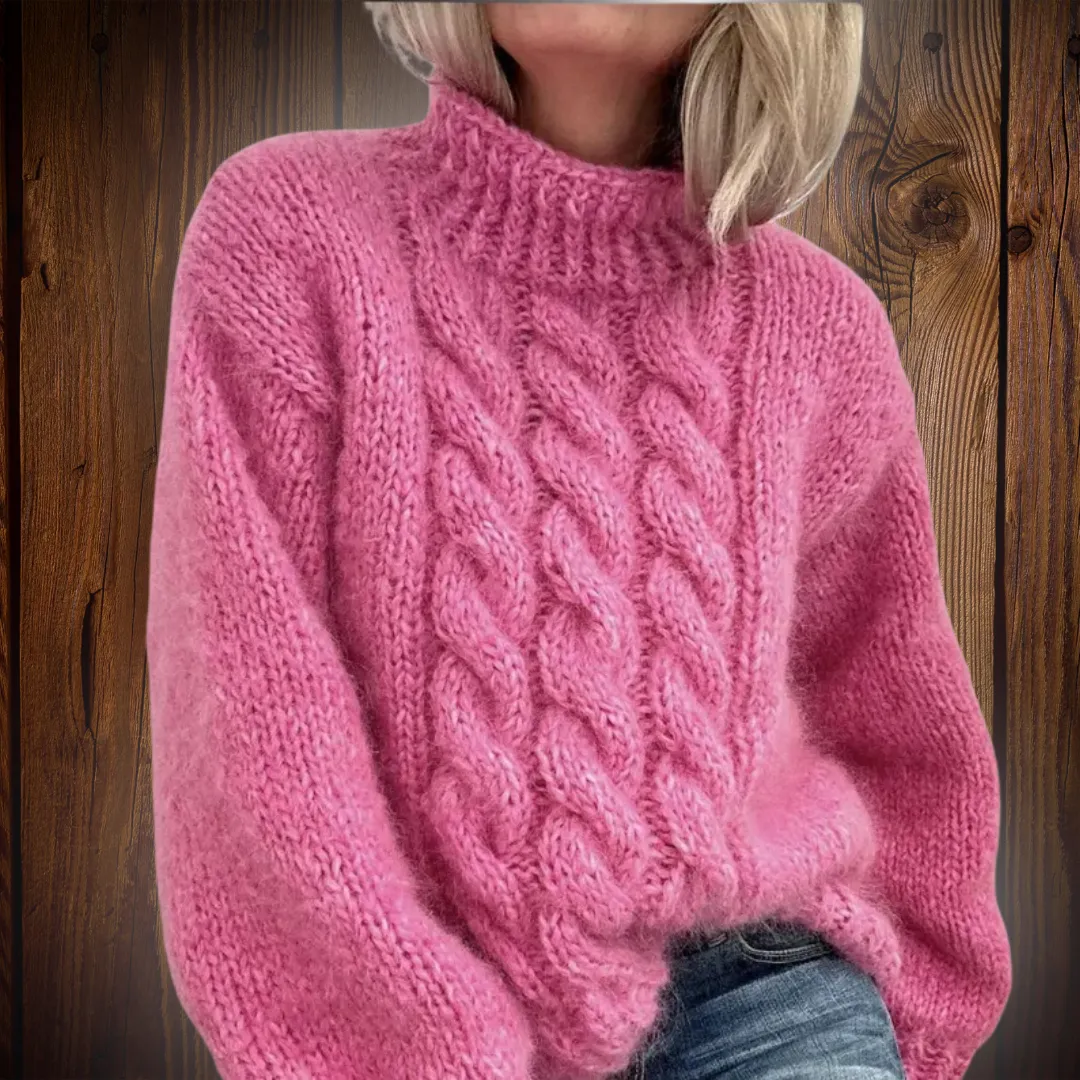 Coly – Soft round-neck sweater. Made for everyday