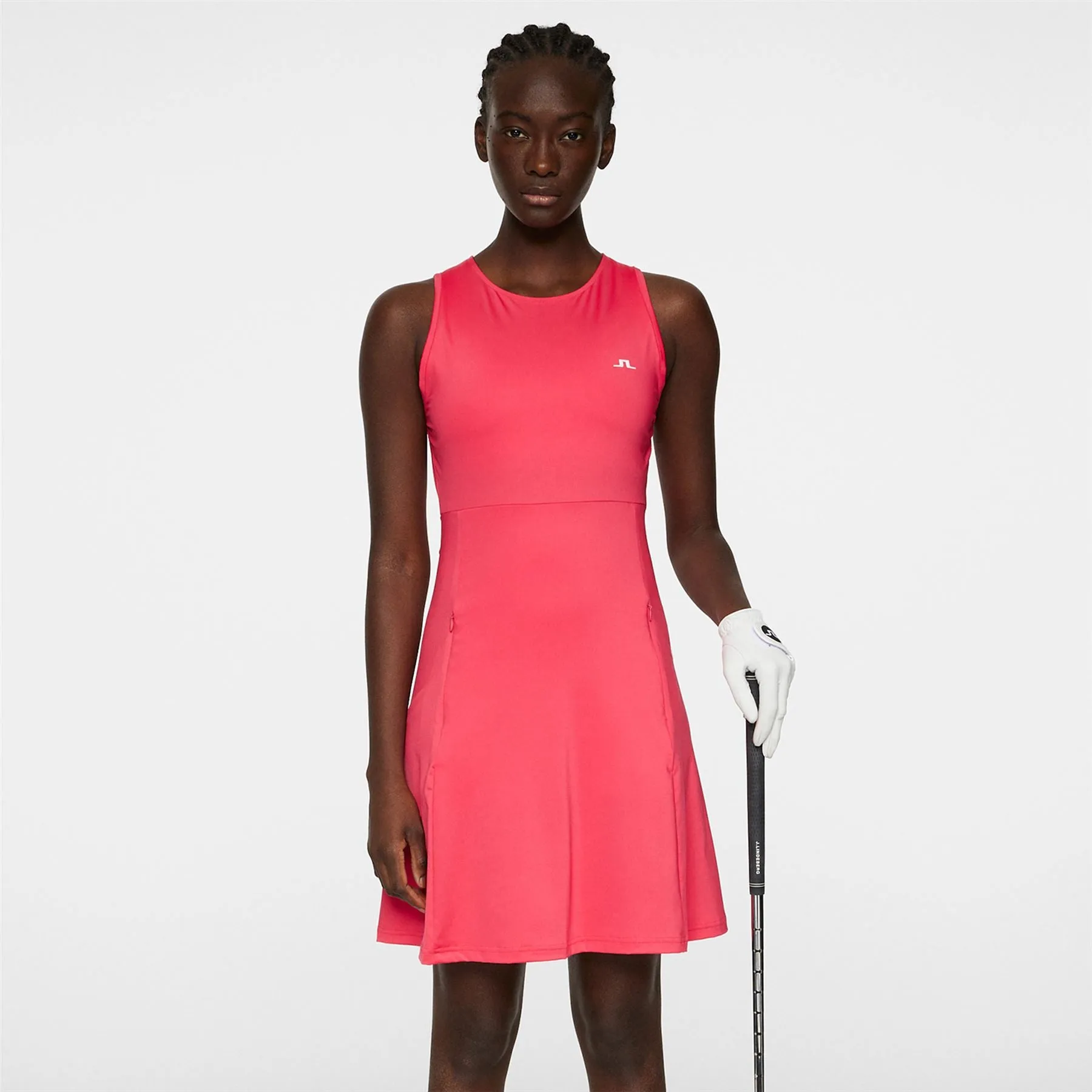 Cora Smooth Single Jersey Dress Azalea
