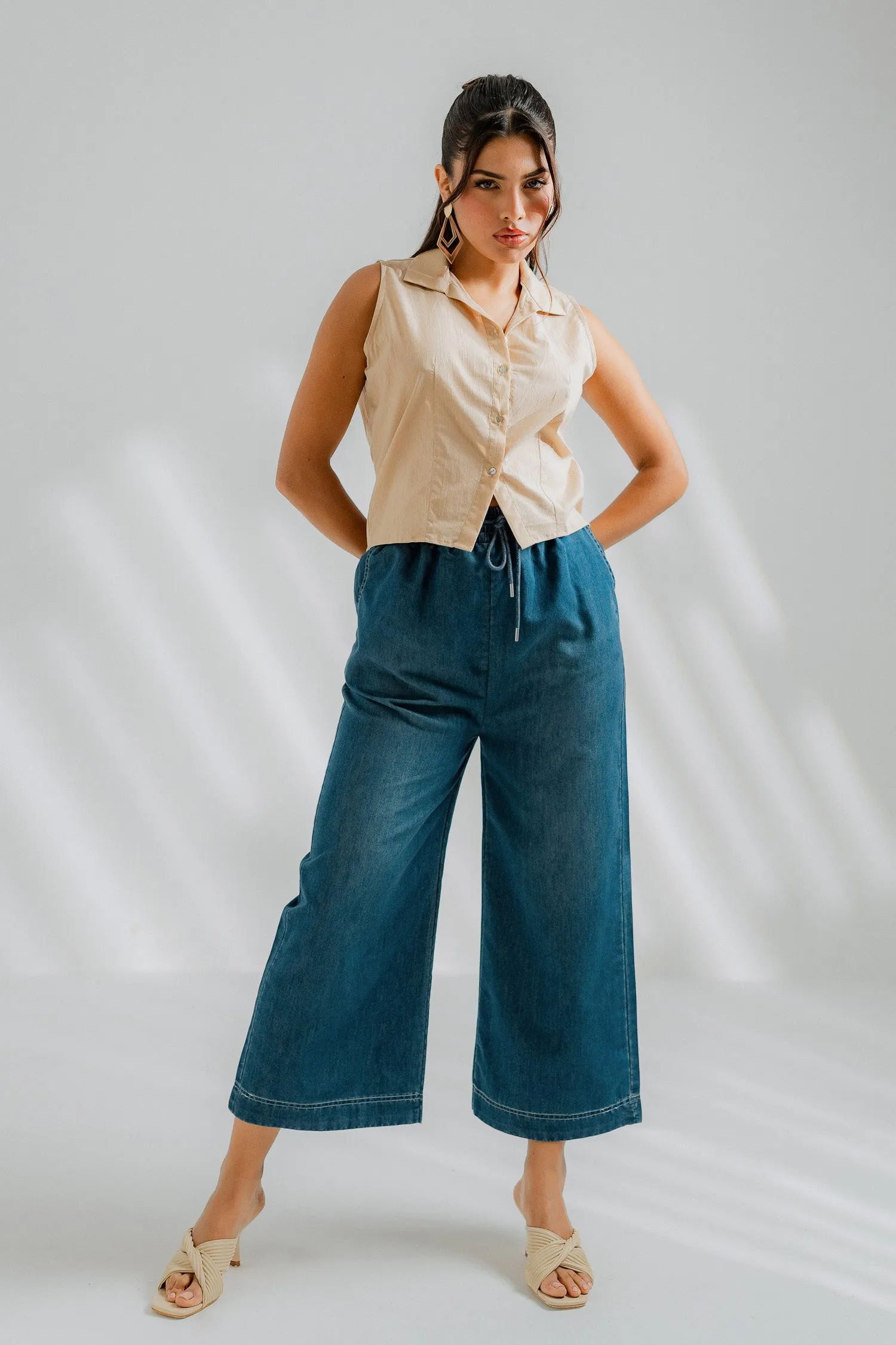 Cotton Crop Skin Shirt