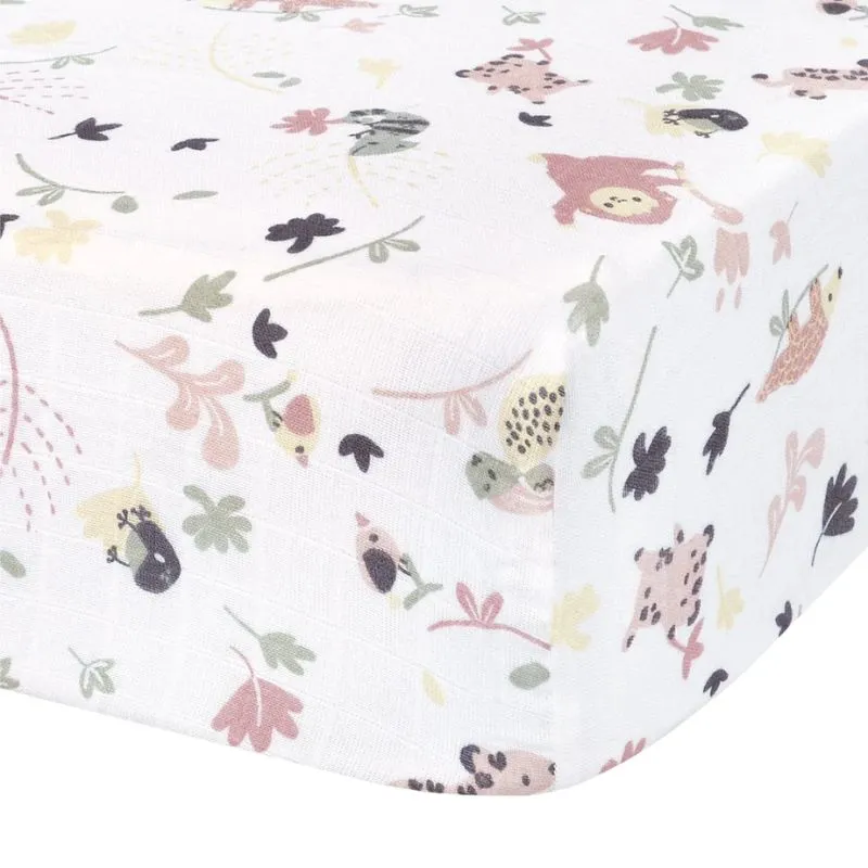 Cotton Muslin Fitted Sheet