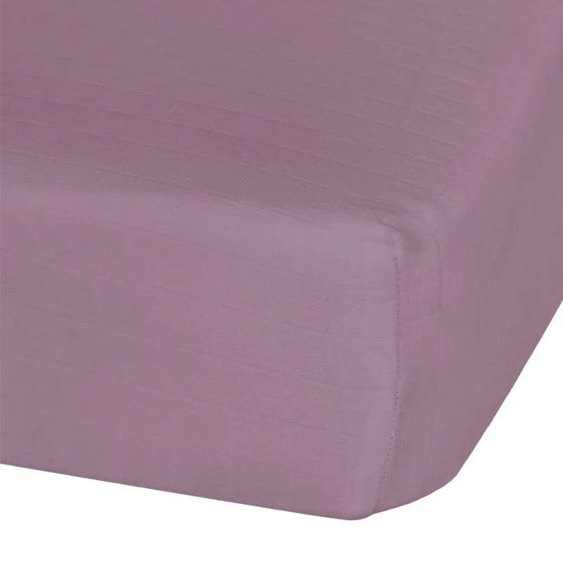 Cotton Muslin Fitted Sheet