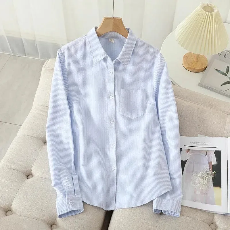 Cotton Oxford Shirt Autumn
