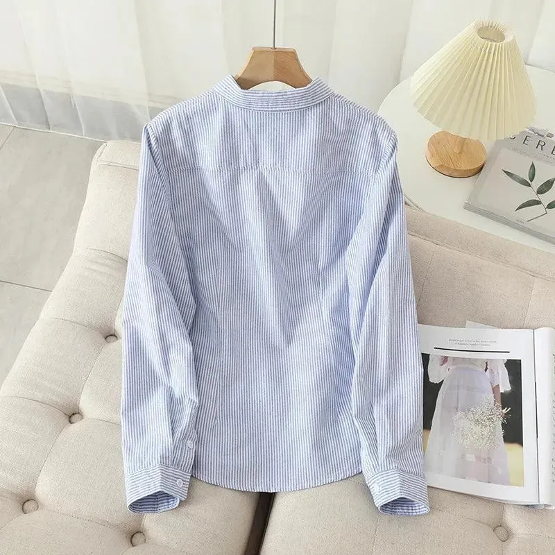 Cotton Oxford Shirt Autumn