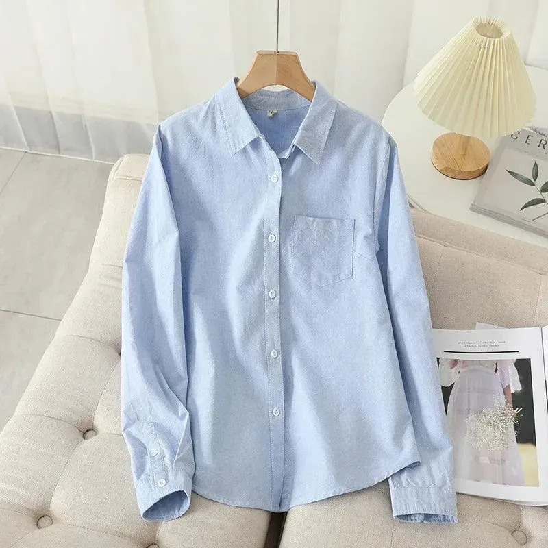 Cotton Oxford Shirt Autumn