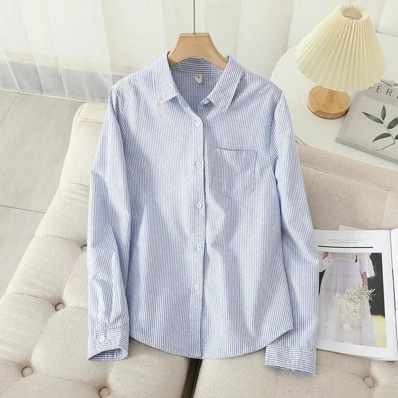 Cotton Oxford Shirt Autumn