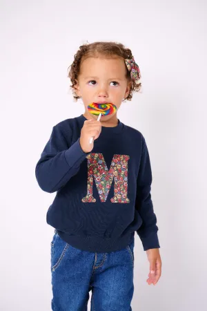 Create Your Own Personalised or Age Navy Sweatshirt