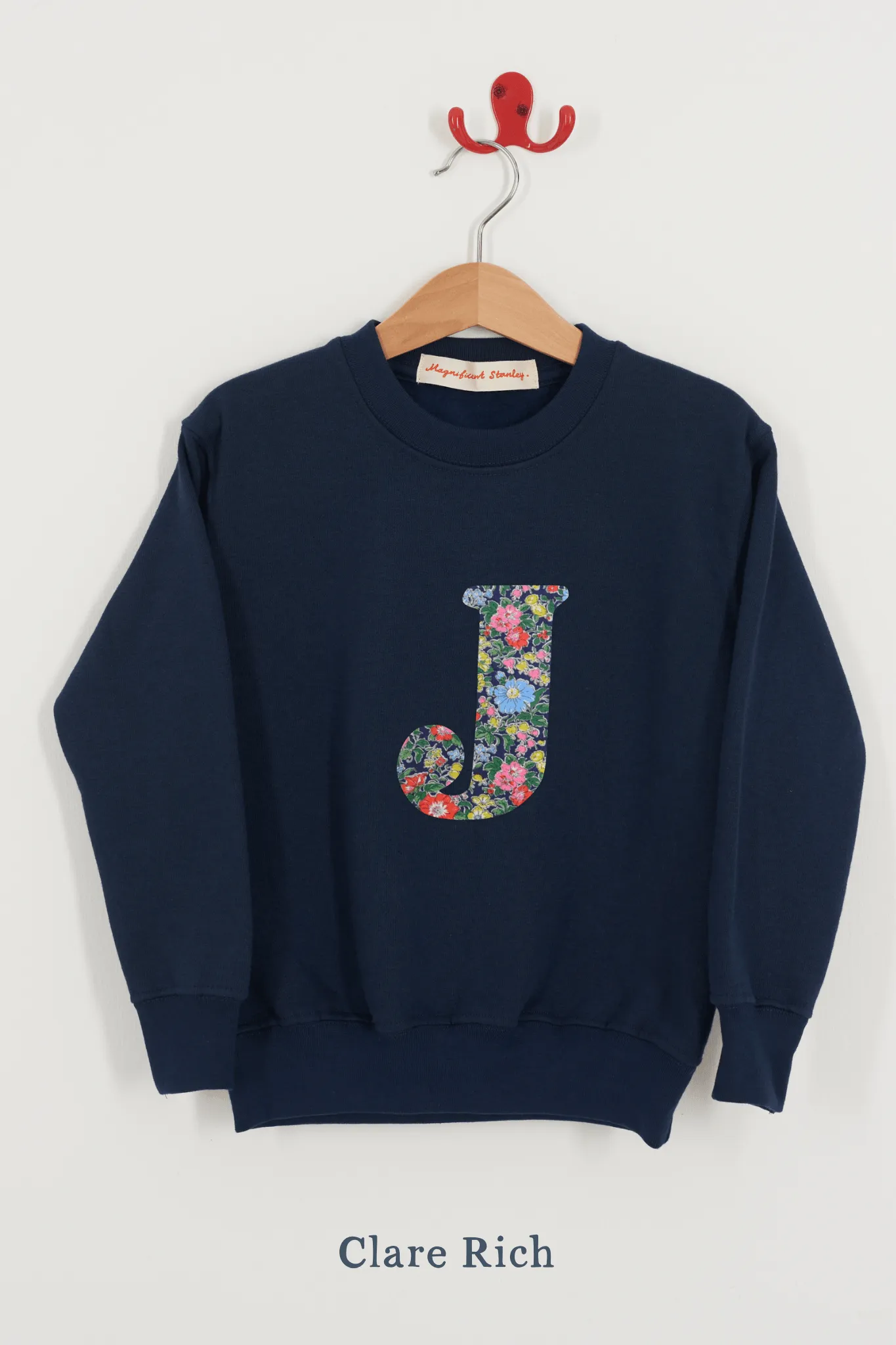 Create Your Own Personalised or Age Navy Sweatshirt