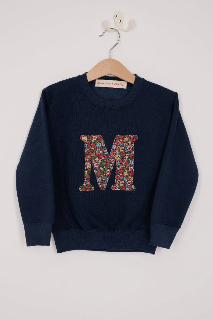 Create Your Own Personalised or Age Navy Sweatshirt