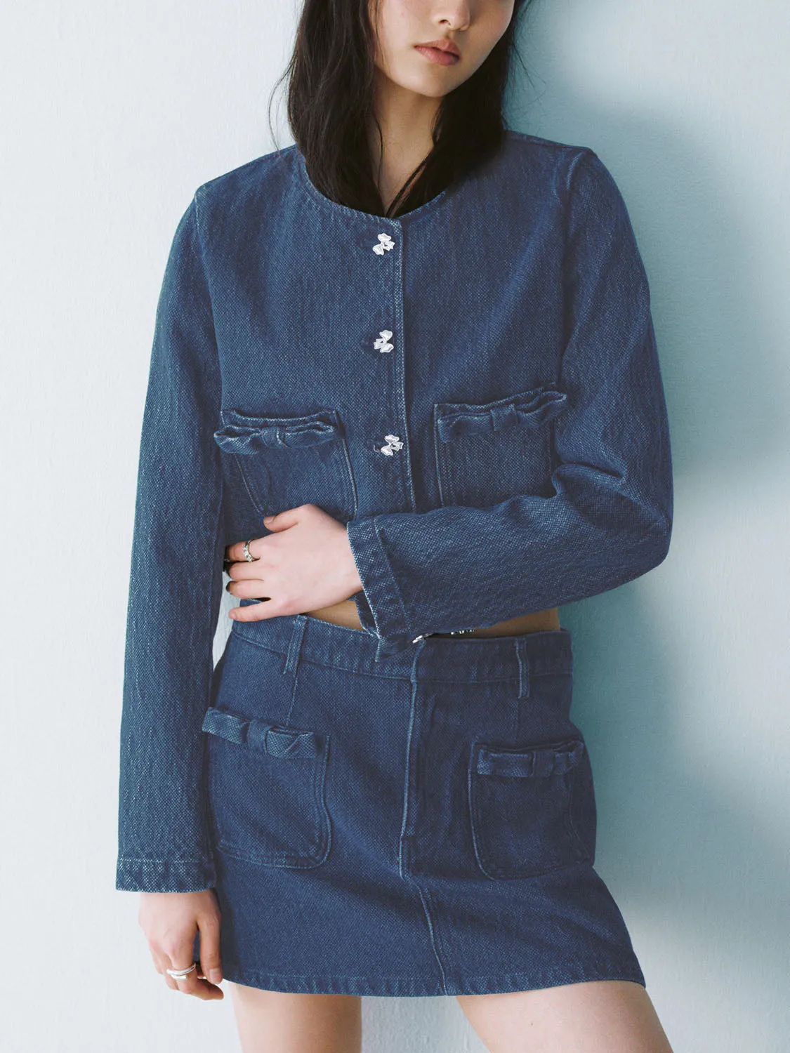 Cropped Denim Jackets