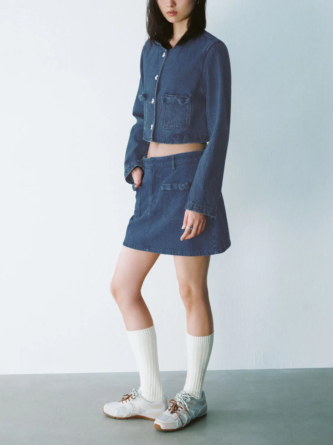 Cropped Denim Jackets