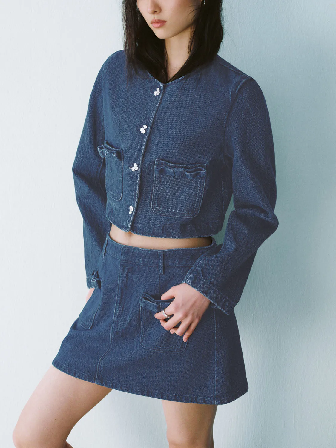 Cropped Denim Jackets