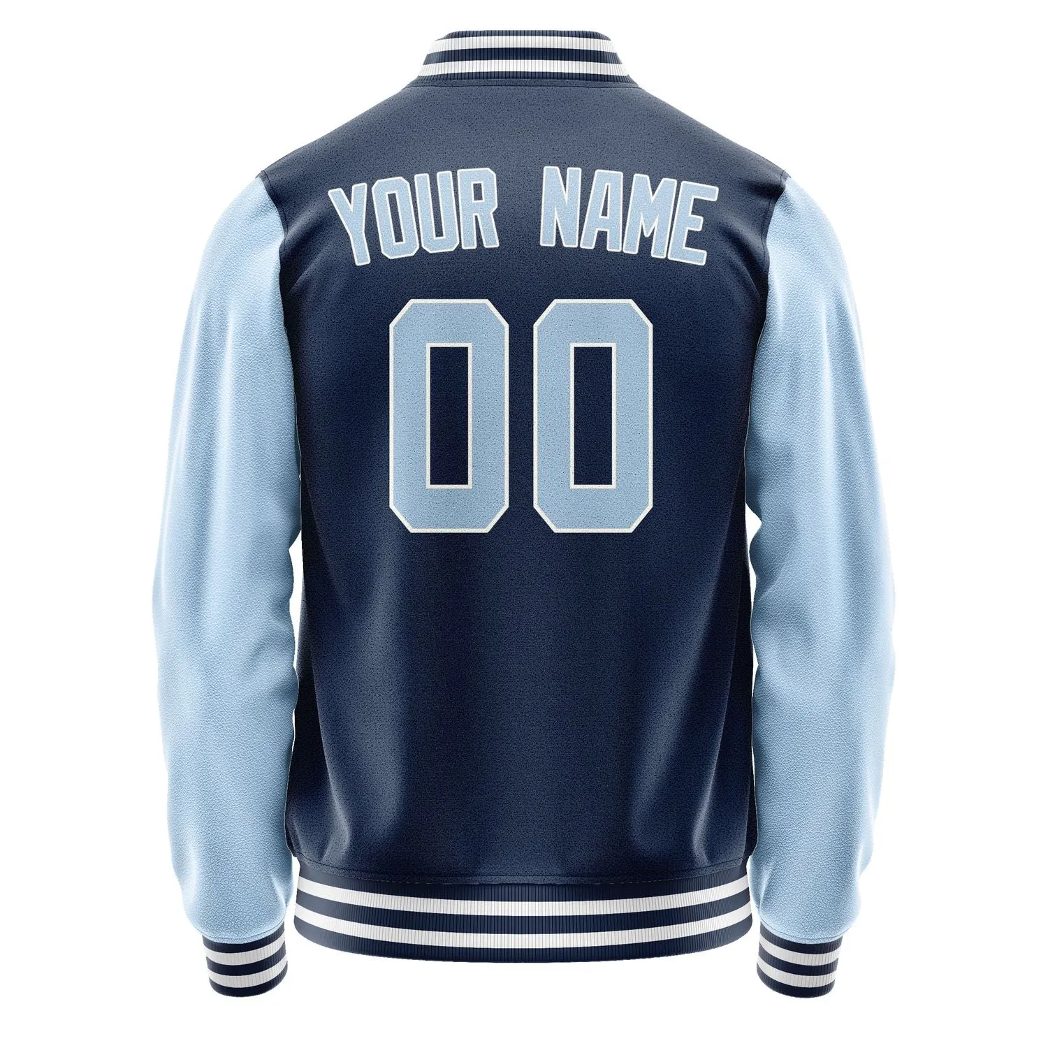 Custom Blue Light Blue Jacket