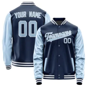Custom Blue Light Blue Jacket