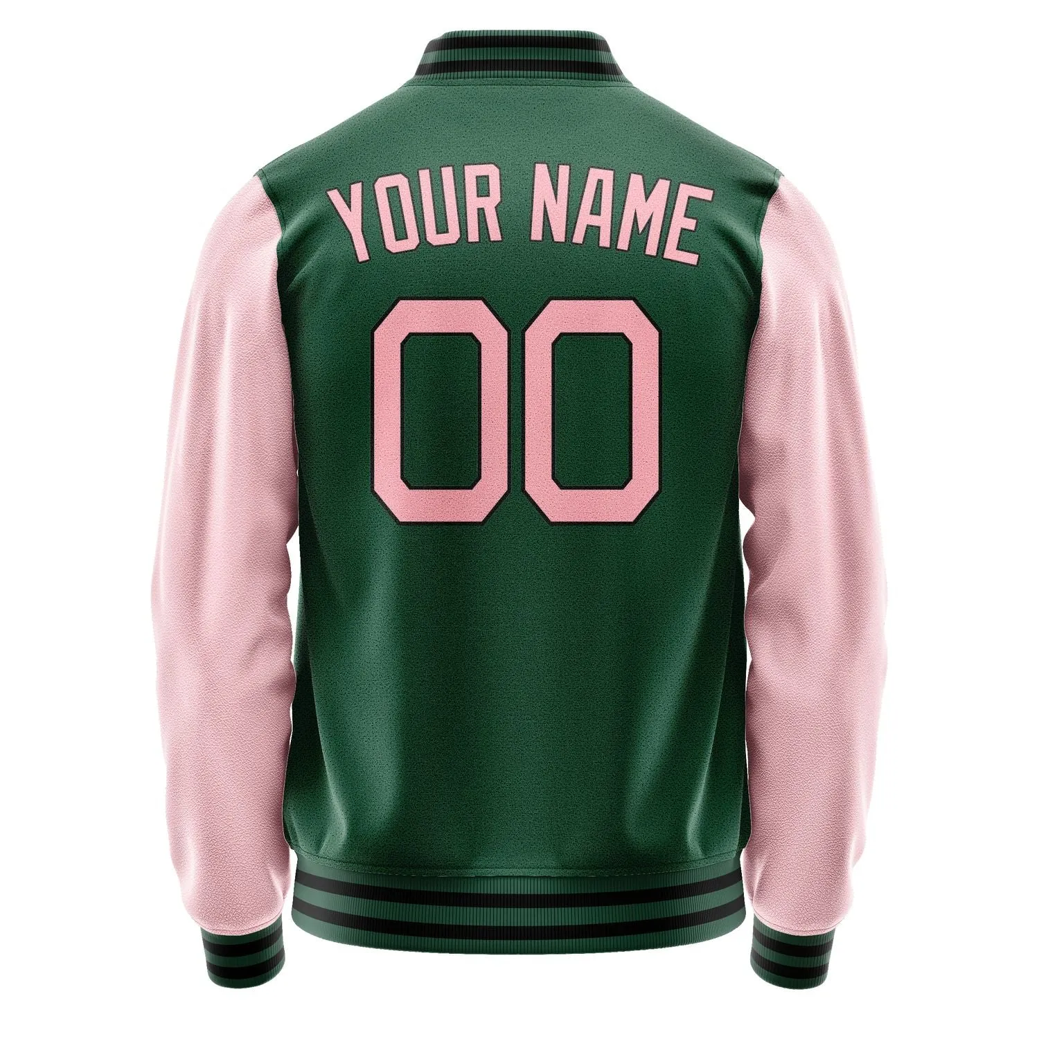 Custom Green Light Pink Jacket