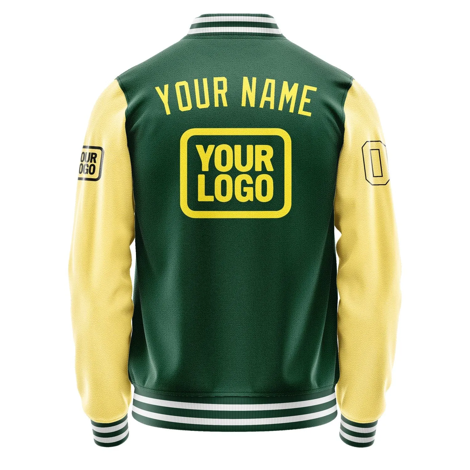 Custom Green Light Yellow Jacket