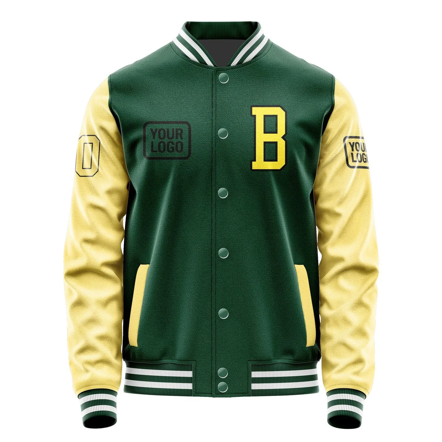 Custom Green Light Yellow Jacket