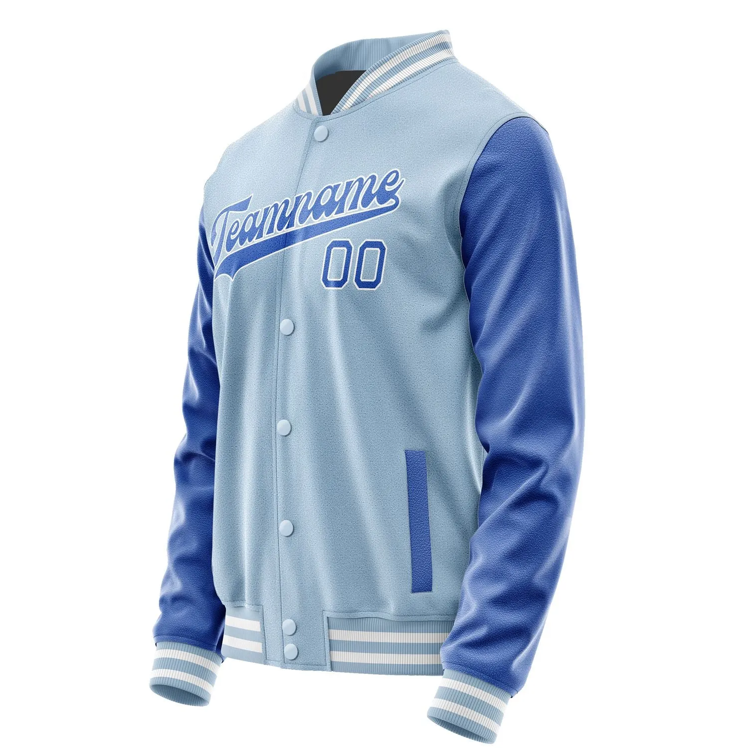Custom Light Blue Sky Blue Jacket