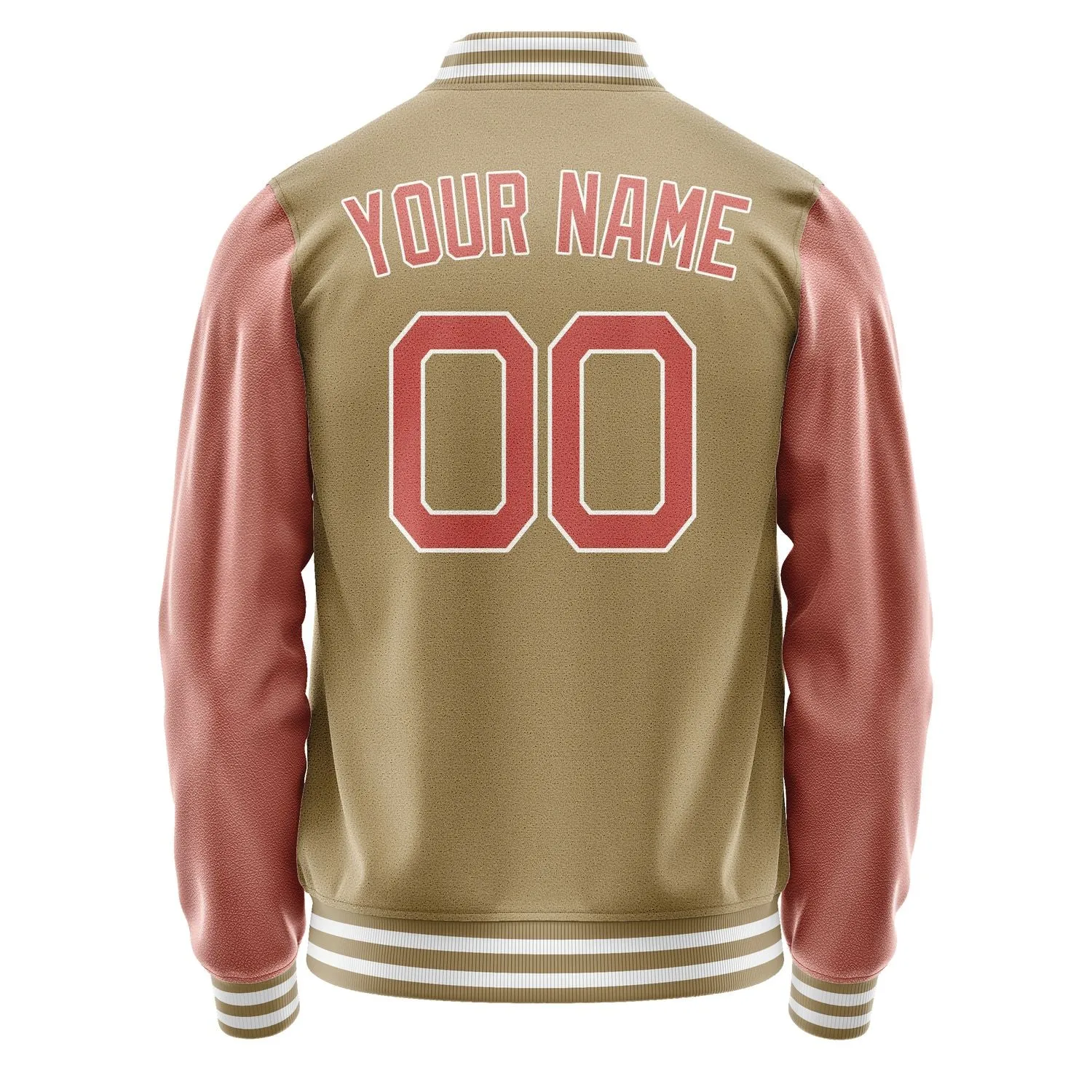 Custom Light Khaki Copper Rose Jacket