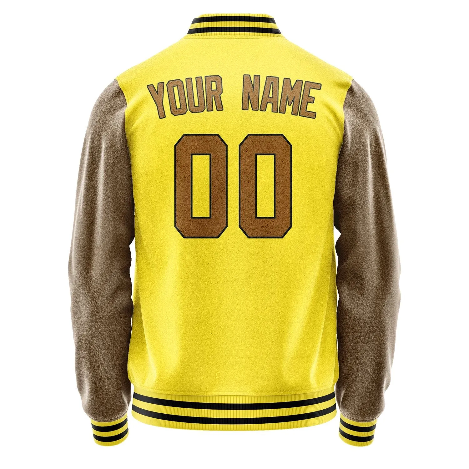 Custom Light Yellow Khaki Jacket