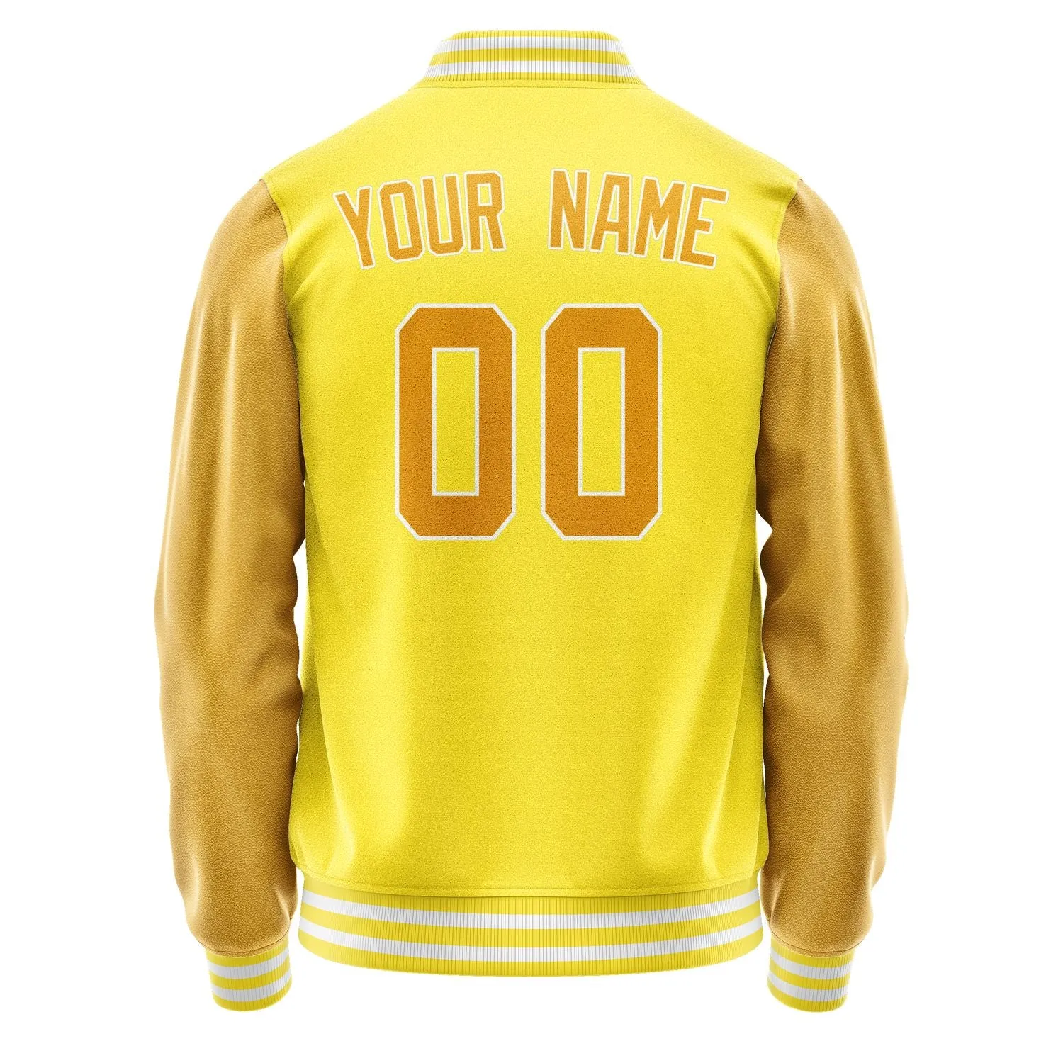 Custom Light Yellow Yellow Jacket