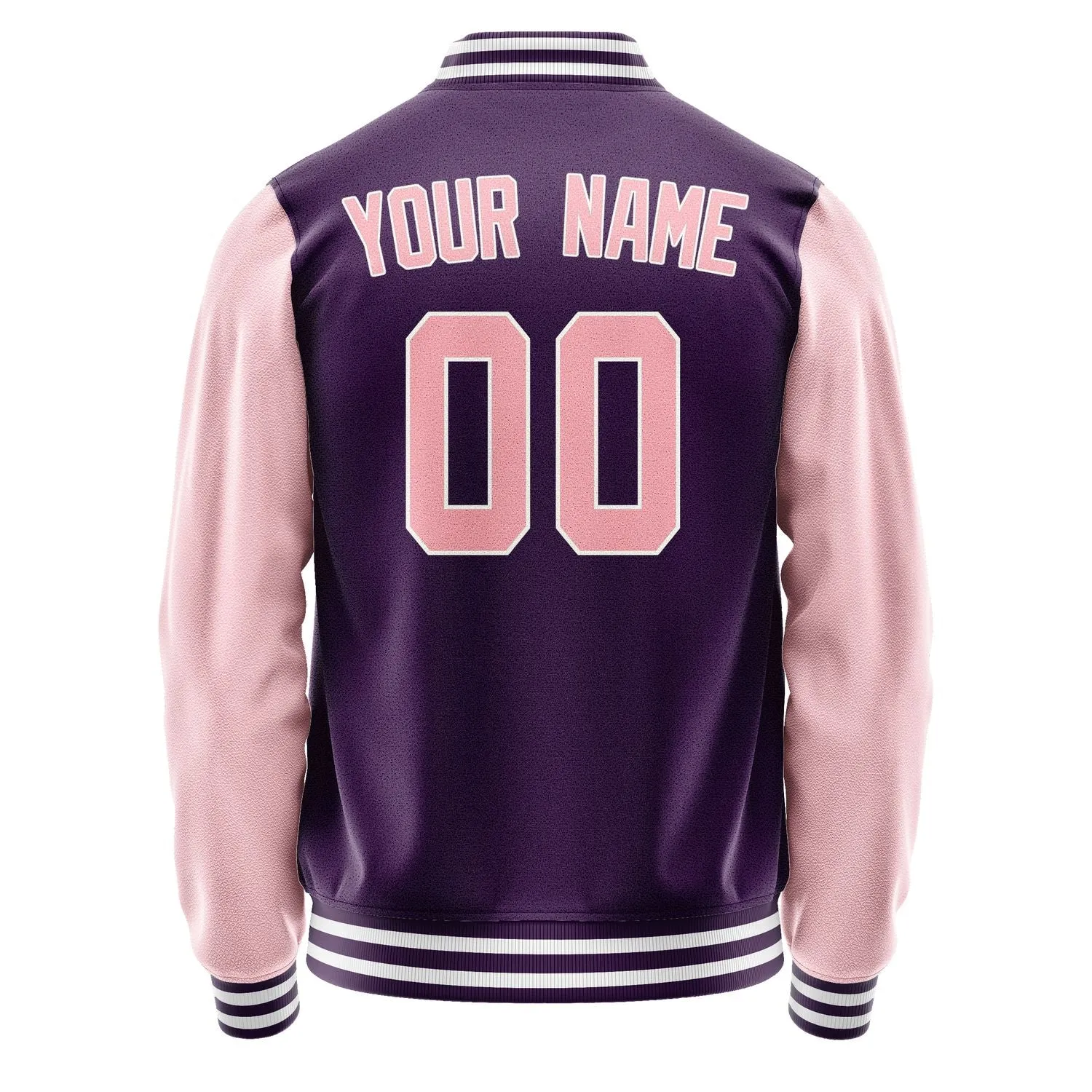 Custom Purple Light Pink Jacket