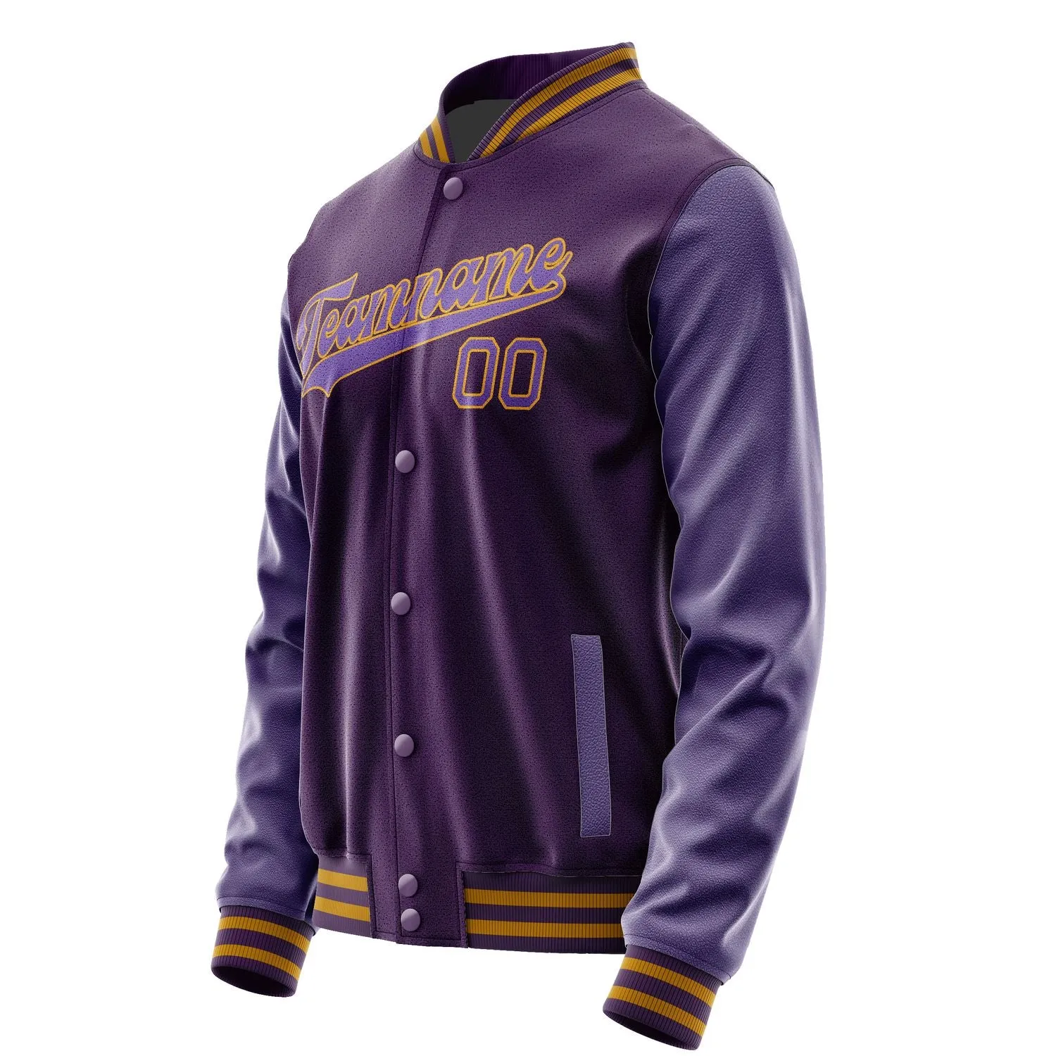 Custom Purple Light Purple Jacket