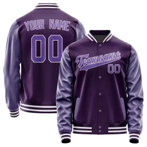 Custom Purple Light Purple Jacket