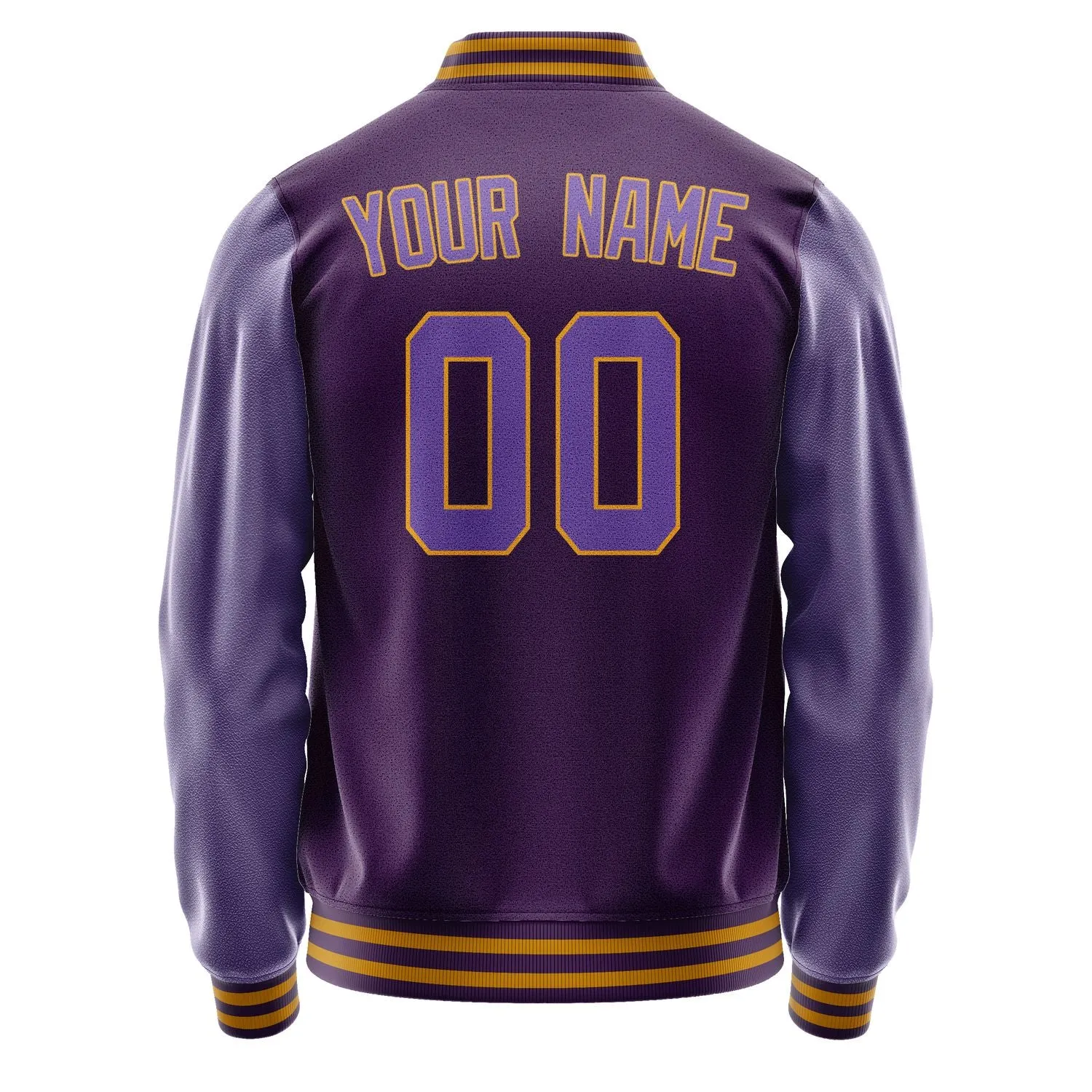 Custom Purple Light Purple Jacket