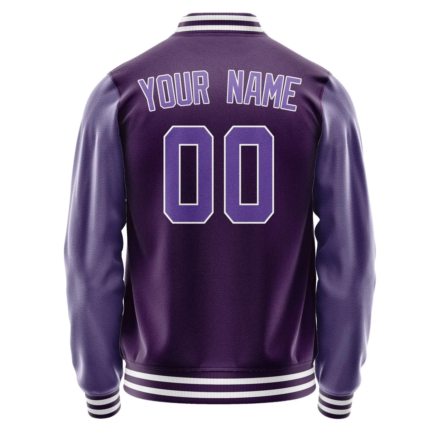 Custom Purple Light Purple Jacket