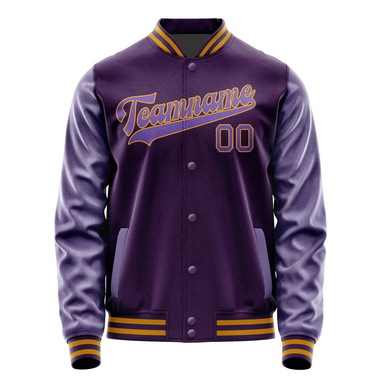 Custom Purple Light Purple Jacket