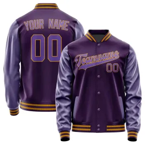 Custom Purple Light Purple Jacket