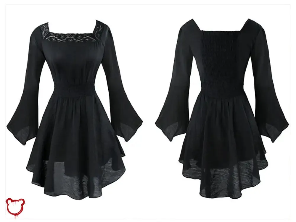 Dark Lace Goth Dress