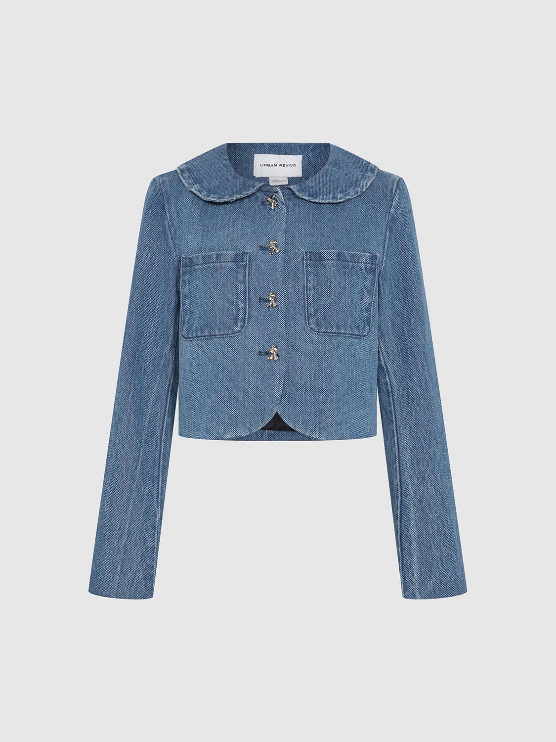Denim Jackets with Patch Pocket