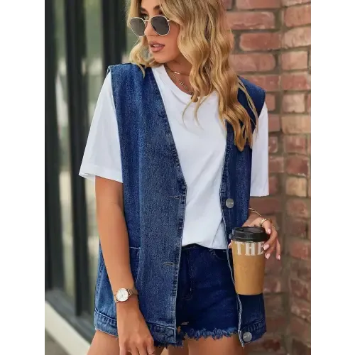 Denim Vest