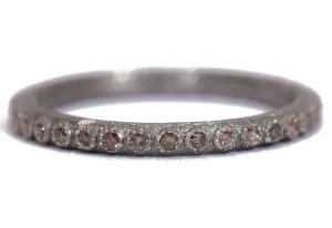 Diamond Stack Band Ring