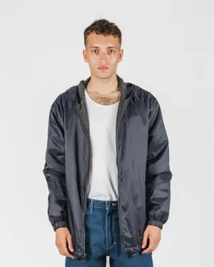 DICKIES-33237 Fleece Lined Hooded Nylon Jacket - DARK NAVY